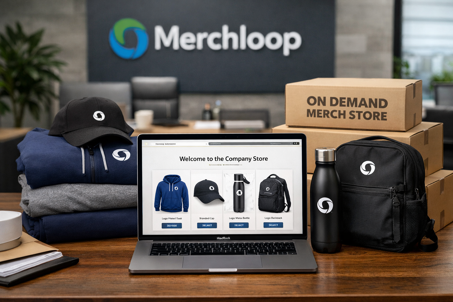 Around Merch The Smarter Swag Strategy Built Around an On Demand Merch Store – Merchloop