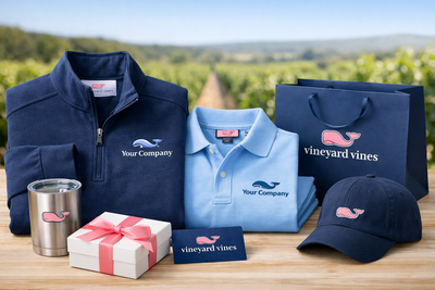 Premium Company Swag Gets Easier with Vineyard Vines On Demand
