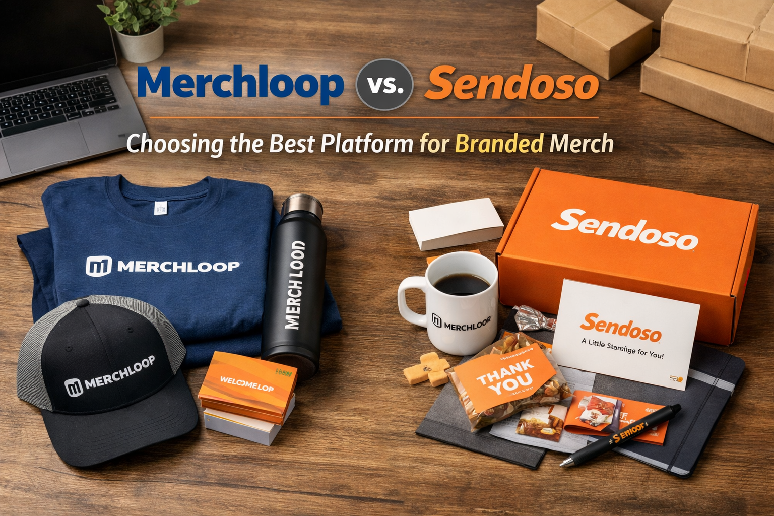 Choosing Between Merchloop and Sendoso for Modern Branded Merch
