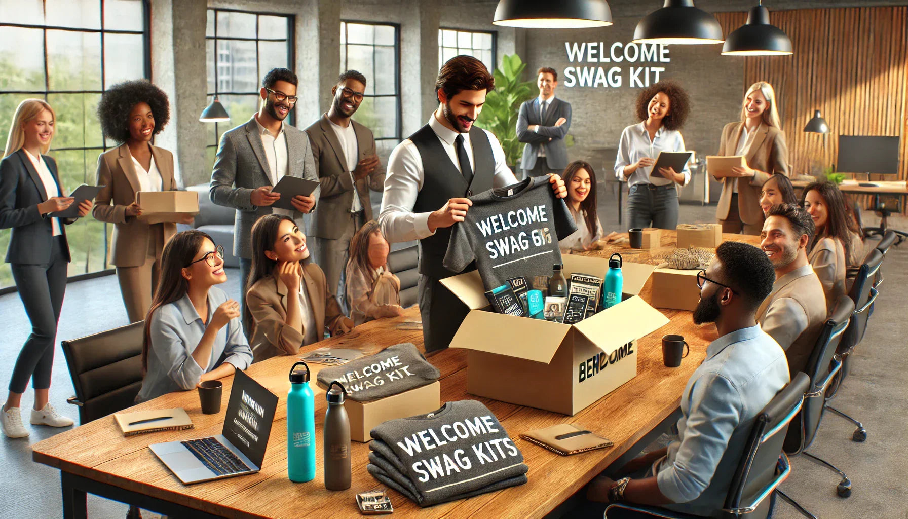 Welcome Swag for New Employees Setting the Tone for Success – Merchloop