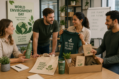 The Rise of Purpose Driven Company Merch and Greener Workplaces