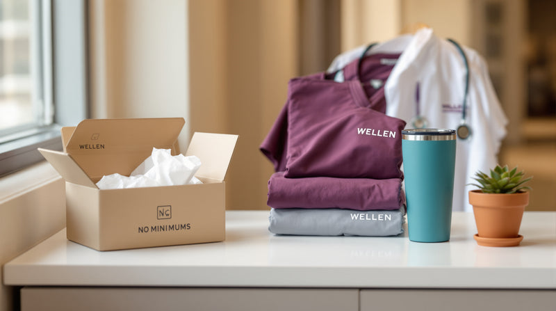 Header image for Using an On-Demand Lab Coat Store to Outfit Seasonal and Per-Diem Clinical Staff Without Minimum Order Commitments (2026)