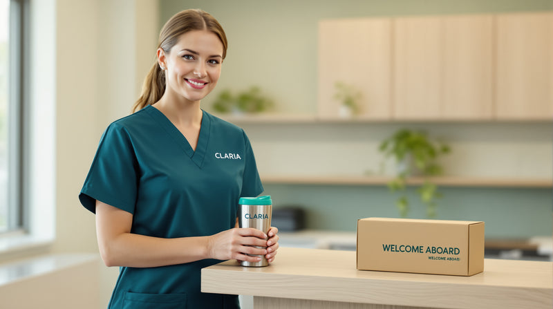 Header image for Why Senior Living Communities Are Switching to On-Demand Swag Stores for Staff Onboarding (2026)