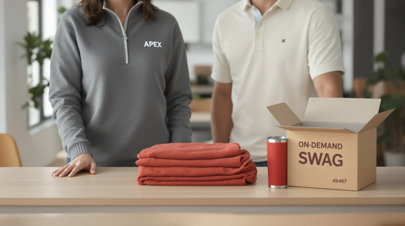 Header image for How to Build a Swag Program for Seasonal or Contract Workers Without Wasting Inventory (2026)