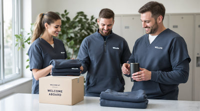 Header image for Travel Nurse and PRN Welcome Kits: On-Demand Merch for Contingent Staff (2026)