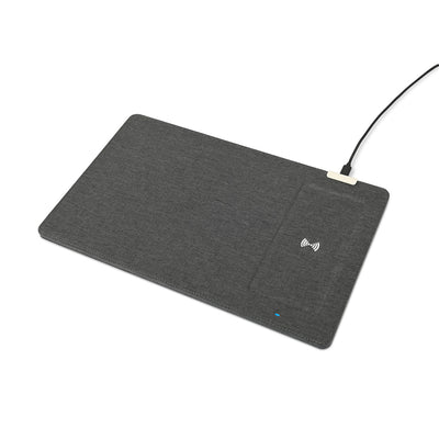 Eden Recycled Polyester Wireless Charging Mouse Pad
