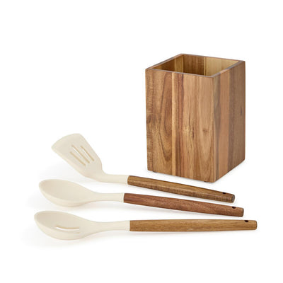 La Cuisine Kitchen Canister with Utensils