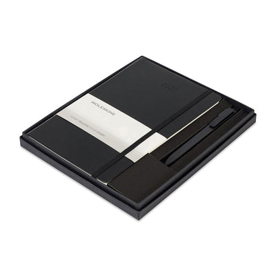 Moleskine Hard Cover Large 12-Month Weekly 2027 Planner and GO Pen Set