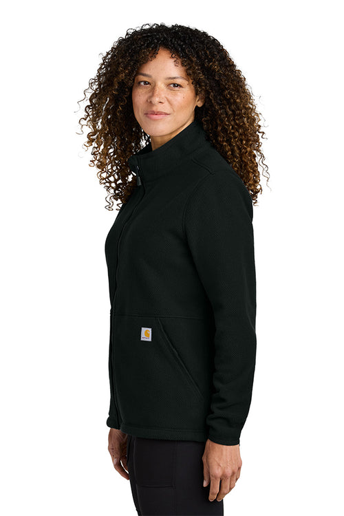 Carhartt Women’s Textured Full-Zip Fleece Jacket CT106419