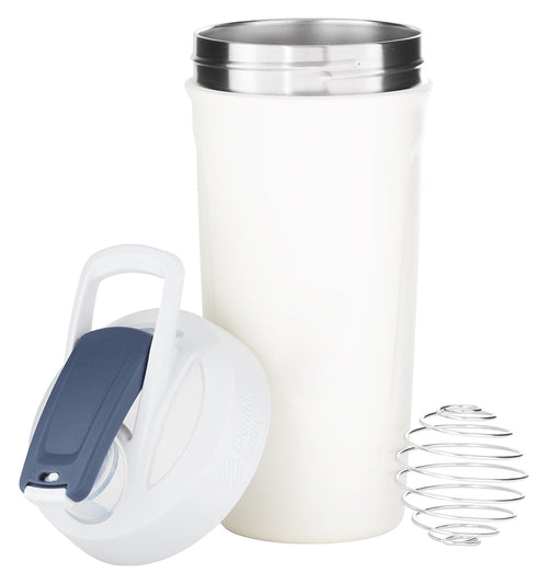 BlenderBottle Sport SS 24 oz - Grey/White