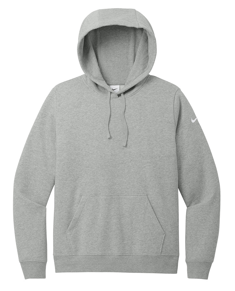 EMB - Nike Women's Club Fleece Sleeve Swoosh Pullover Hoodie NKFD9889