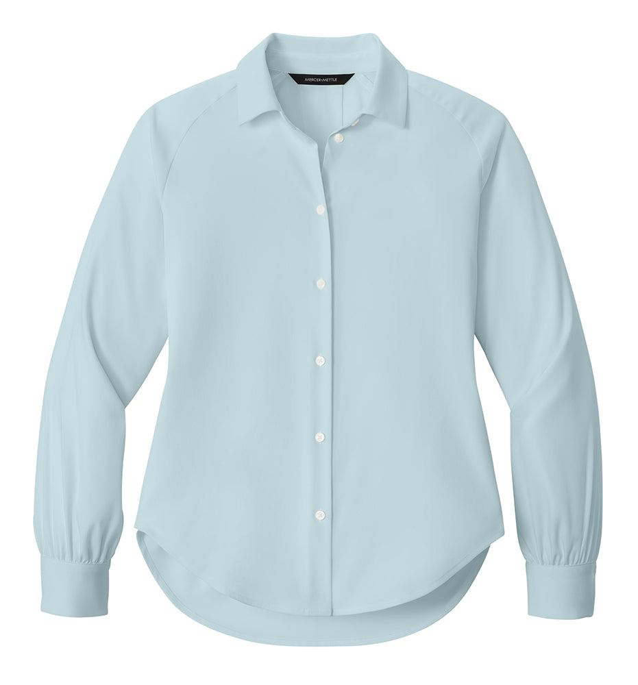 Mercer+Mettle Women’s Long Sleeve Buttery Soft Blouse MM2017