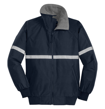 True Navy/ Grey Heather/ Reflective