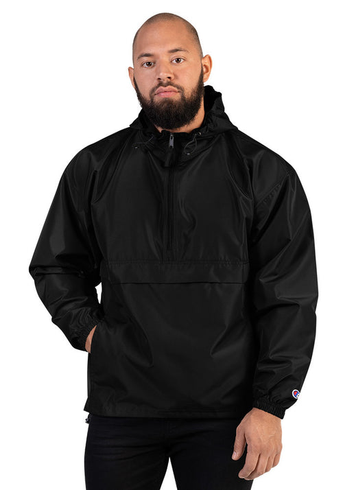 Embroidered Champion Packable Jacket