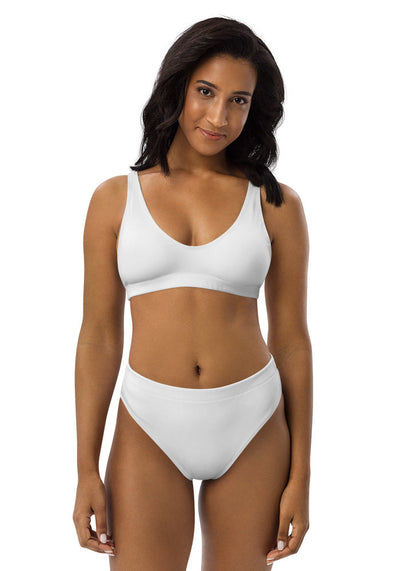 All-Over Print Recycled High-Waisted Bikini