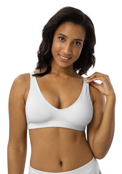 All-Over Print Recycled Padded Bikini Top