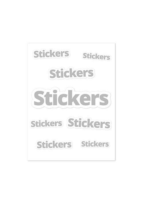 Kiss-Cut Sticker Sheet