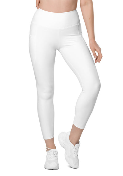 All-Over Print Recycled Leggings with Pockets