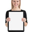 Premium Luster Photo Paper Framed Poster