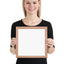 Enhanced Matte Paper Framed Poster