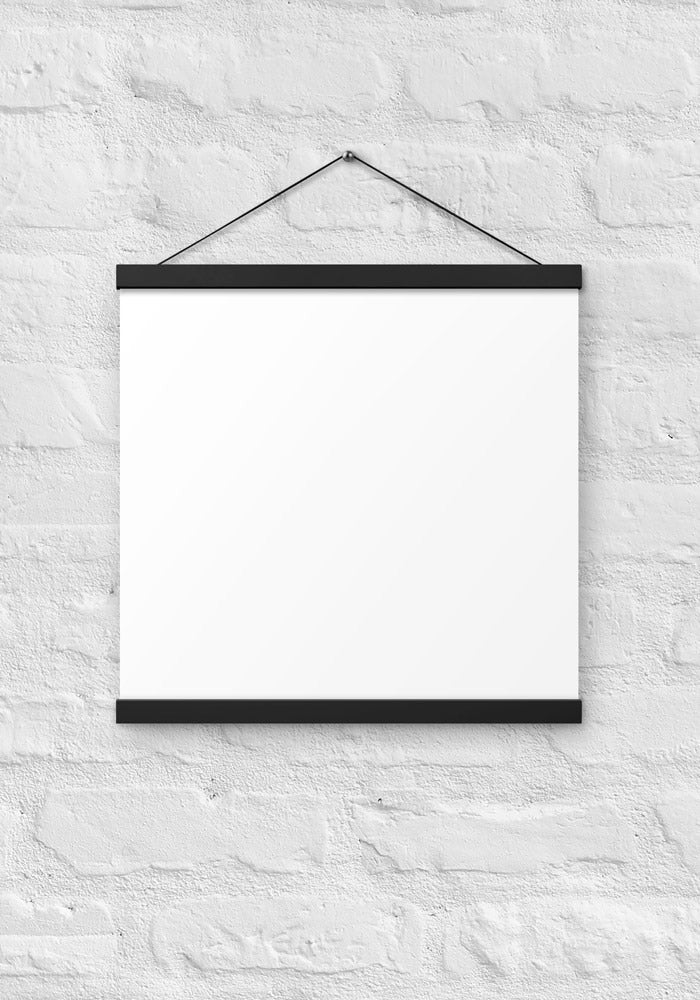 Enhanced Matte Paper Poster With Hanger