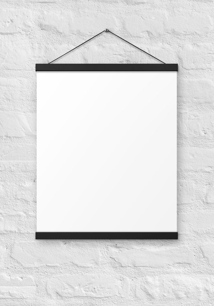 Enhanced Matte Paper Poster With Hanger
