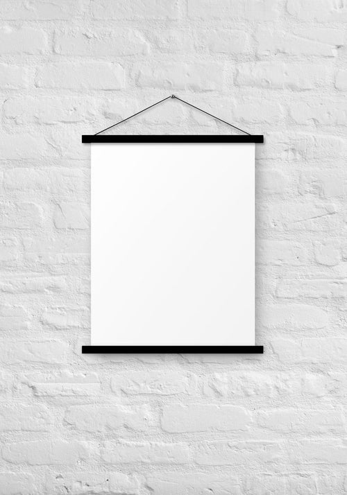 Enhanced Matte Paper Poster With Hanger