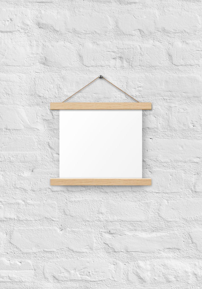 Enhanced Matte Paper Poster With Hanger