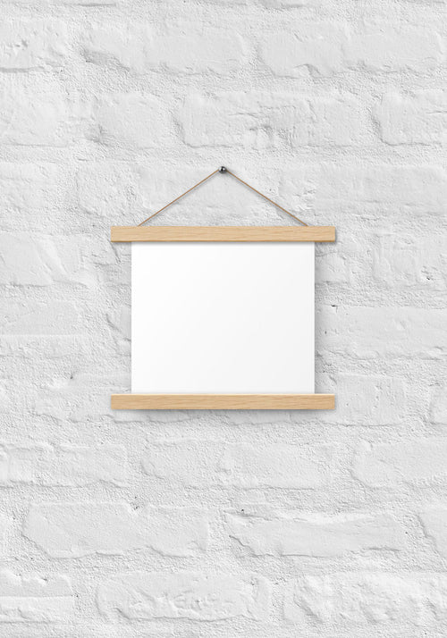 Enhanced Matte Paper Poster With Hanger