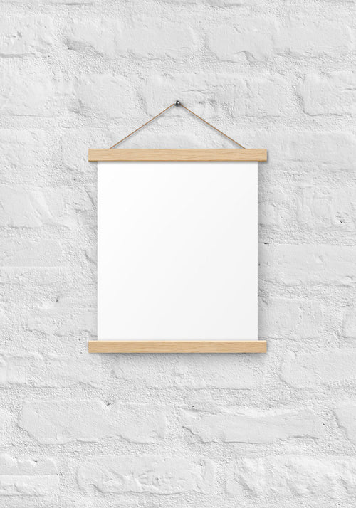 Enhanced Matte Paper Poster With Hanger