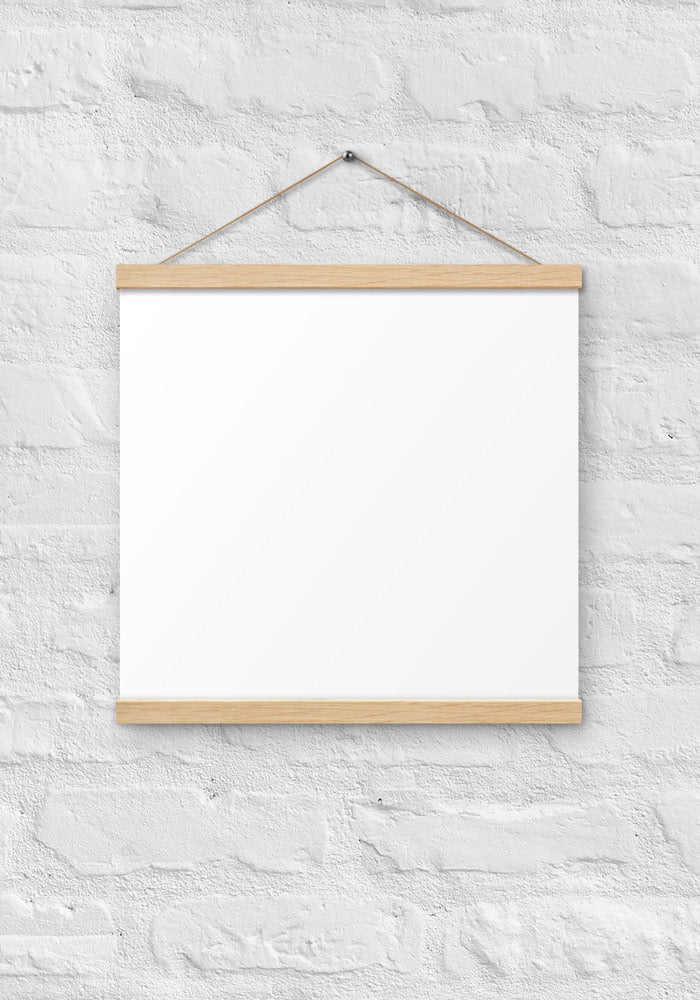 Enhanced Matte Paper Poster With Hanger