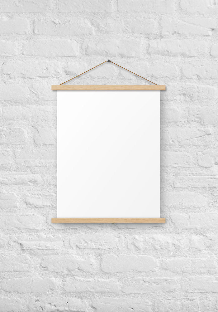 Enhanced Matte Paper Poster With Hanger