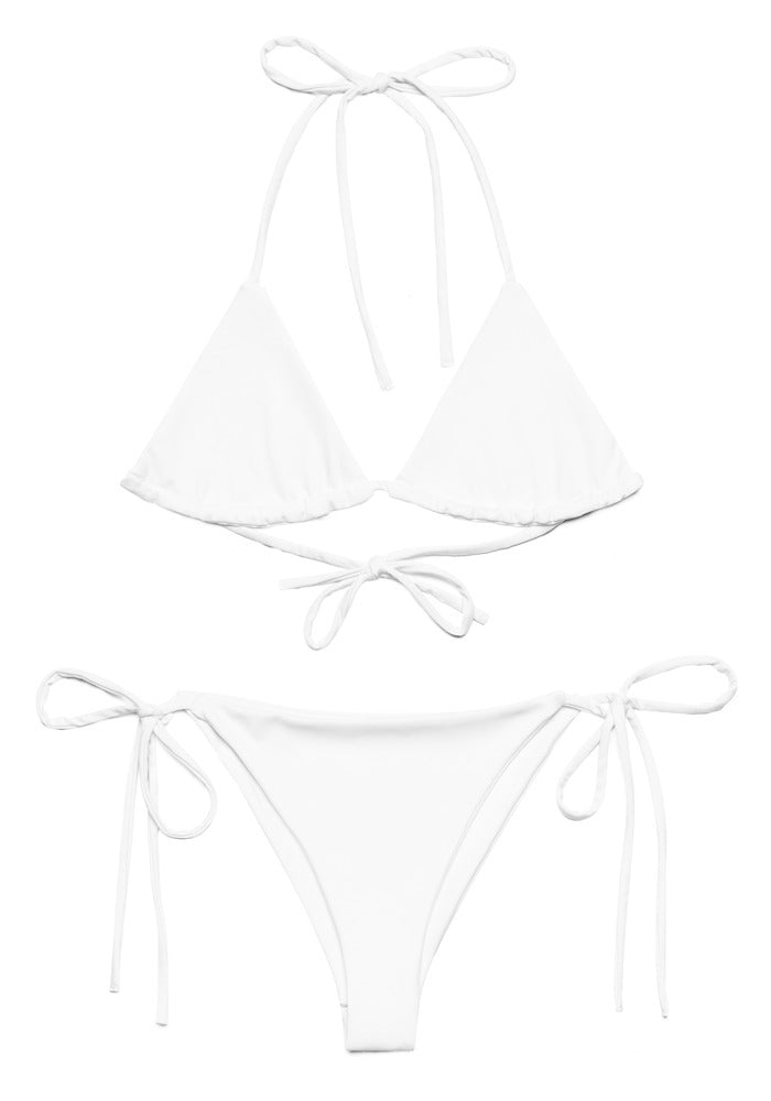 All-Over Print Recycled String Bikini