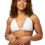 All-Over Print Recycled Padded String Bikini Top
