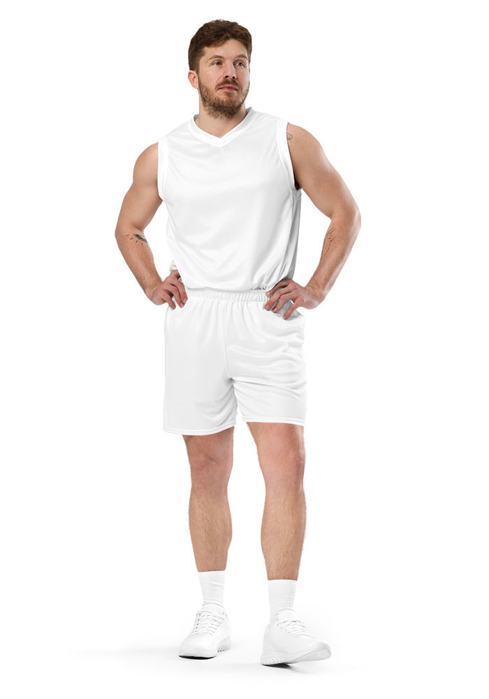 All-Over Print Recycled Unisex Mesh Shorts