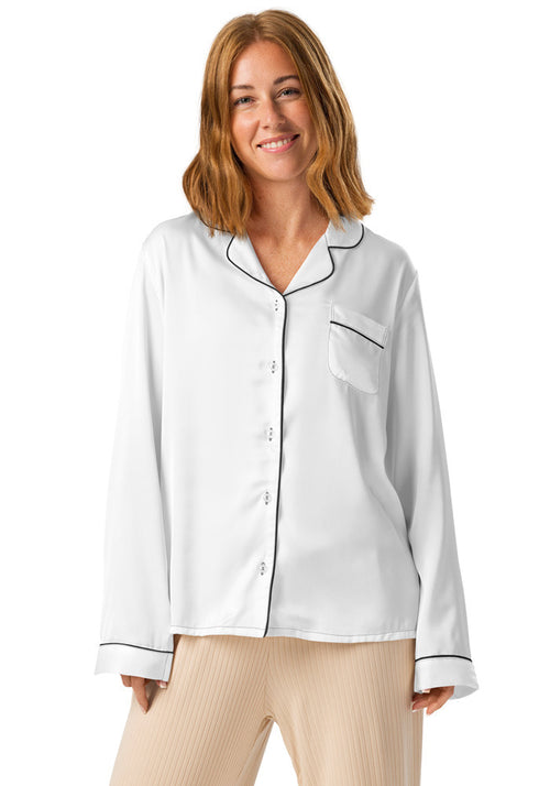 All-Over Print Women's Long Sleeve Pajama Top