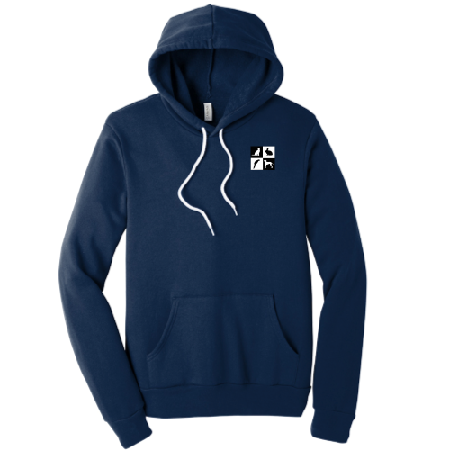 WarmanSmall - Unisex Poly/Cotton Hooded Pullover Sweatshirt