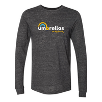 Umbrellas On The Beach - Bella+Canvas Unisex Jersey Long Sleeve Tee