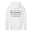 BoutiquexElDorado - Fleece Hooded Sweatshirt v3