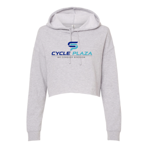 CyclePlaza - Independent Trading - Women's Crop Hoodie