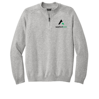 AppliedTech - MercerMettle - Men's Quarter-Zip Sweater Grey