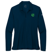 Langille Environmental - Nike Ladies Dri-FIT Long Sleeve Polo