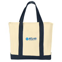 Atlas Lift Tech Sample Store - Port & Company 2 Tone Shopping Tote v1