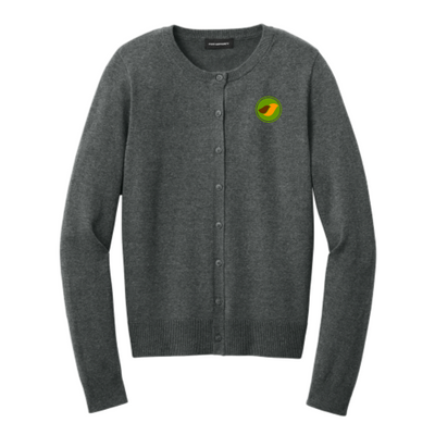 ProvidencePrepSchool - Port Authority Women’s Easy Care Crewneck Cardigan Sweater v1