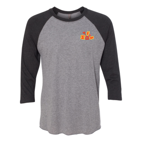 MFBusco - Next Level Triblend Three-Quarter Raglan T-Shirt