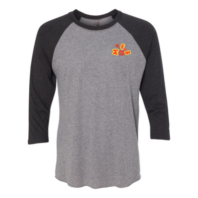 MFBusco - Next Level Triblend Three-Quarter Raglan T-Shirt