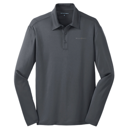 BrackettandEllis - Port Authority - Silk Touch Performance Long Sleeve Polo