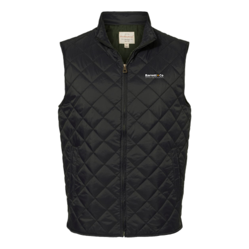 BarrettAndCompany - Vintage Diamond Quilted Vest