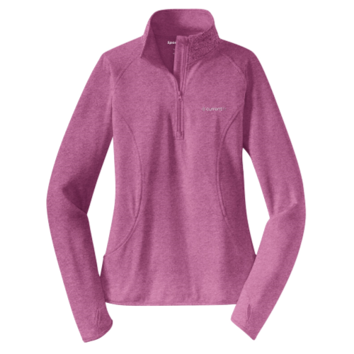 CurrentHR - Sport-Tek Ladies Sport-Wick Stretch 1/2-Zip Pullover