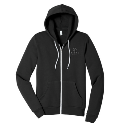 ZeltaDesign - Unisex Sponge Fleece Full-Zip Hooded Sweatshirt